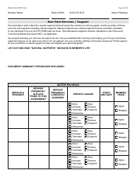 Form DDD-2121A Person-Centered Service Plan Supplement to the Individualized Family Service Plan - Arizona, Page 14
