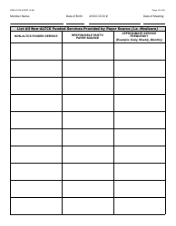 Form DDD-2121A Person-Centered Service Plan Supplement to the Individualized Family Service Plan - Arizona, Page 16
