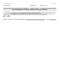 Form DDD-2121A Person-Centered Service Plan Supplement to the Individualized Family Service Plan - Arizona, Page 25