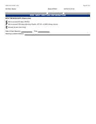 Form DDD-2121A Person-Centered Service Plan Supplement to the Individualized Family Service Plan - Arizona, Page 26
