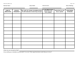 Form DDD-2121A Person-Centered Service Plan Supplement to the Individualized Family Service Plan - Arizona, Page 7