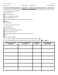 Form DDD-2121A Person-Centered Service Plan Supplement to the Individualized Family Service Plan - Arizona, Page 8