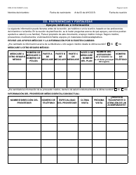 Formulario DDD-2121A-S Suplemento De Plan De Servicio Centrado En La Persona (Pcsp) Para El Plan Individualizado De Servicio Familiar (Ifsp) - Arizona (Spanish), Page 2