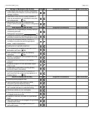 Form LCR-1023A Life-Safety Inspection Report - Arizona, Page 2