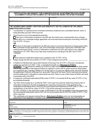 Form PTO/SB/09 Certification and Request for Consideration of an Information Disclosure Statement Filed After Payment of the Issue Fee Under the Qpids Program