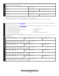 Form 2827 Power of Attorney - Missouri, Page 2