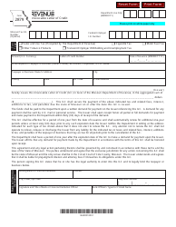 Document preview: Form 2879 Irrevocable Letter of Credit - Missouri