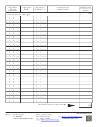 Form 4389 Schedule B Tobacco Products - Other Than Cigarettes Customer Returns to Inventory - Missouri, Page 2