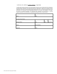 EPA Form 7610-19 New Unit Exemption - Acid Rain Program, Page 3