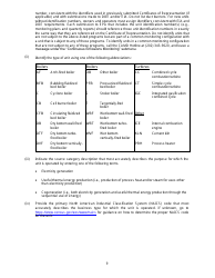 EPA Form 7610-1 Certificate of Representation, Page 18