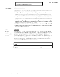 EPA Form 7610-16 Acid Rain Permit Application, Page 4