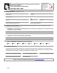 Massachusetts Tura New Filer Form - Fill Out, Sign Online and Download ...