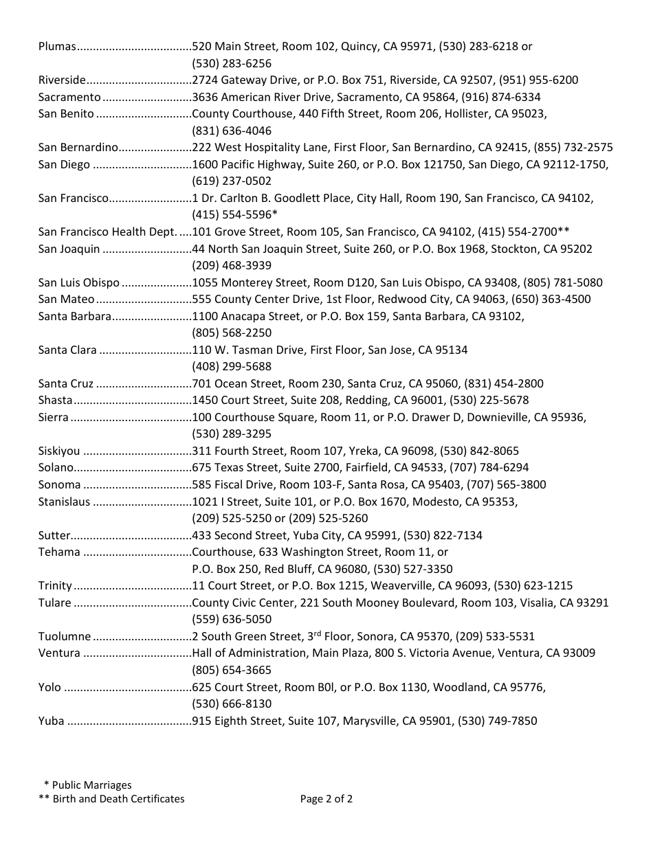 Form VS112 Application for Certified Copy of Death Record - California, Page 8
