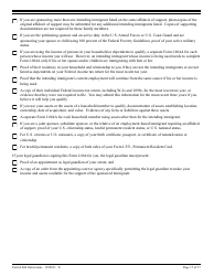 Instructions for USCIS Form I-864 Affidavit of Support Under Section 213a of the Ina, Page 17
