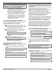 USCIS Form I-864A Contract Between Sponsor and Household Member, Page 5