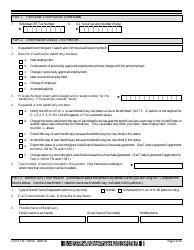 USCIS Form I-129 Petition for a Nonimmigrant Worker, Page 2