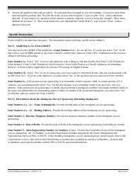 Instructions for USCIS Form I-864EZ Affidavit of Support Under Section 213a of the Ina, Page 4