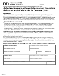 Formulario DHS-3418-SPA Renovacion De Los Programas De Cuidado De Salud De Minnesota - Minnesota (Spanish), Page 15