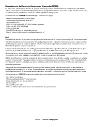 Formulario DHS-3418-SPA Renovacion De Los Programas De Cuidado De Salud De Minnesota - Minnesota (Spanish), Page 25