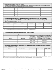 Formulario DHS-3418-SPA Renovacion De Los Programas De Cuidado De Salud De Minnesota - Minnesota (Spanish), Page 4