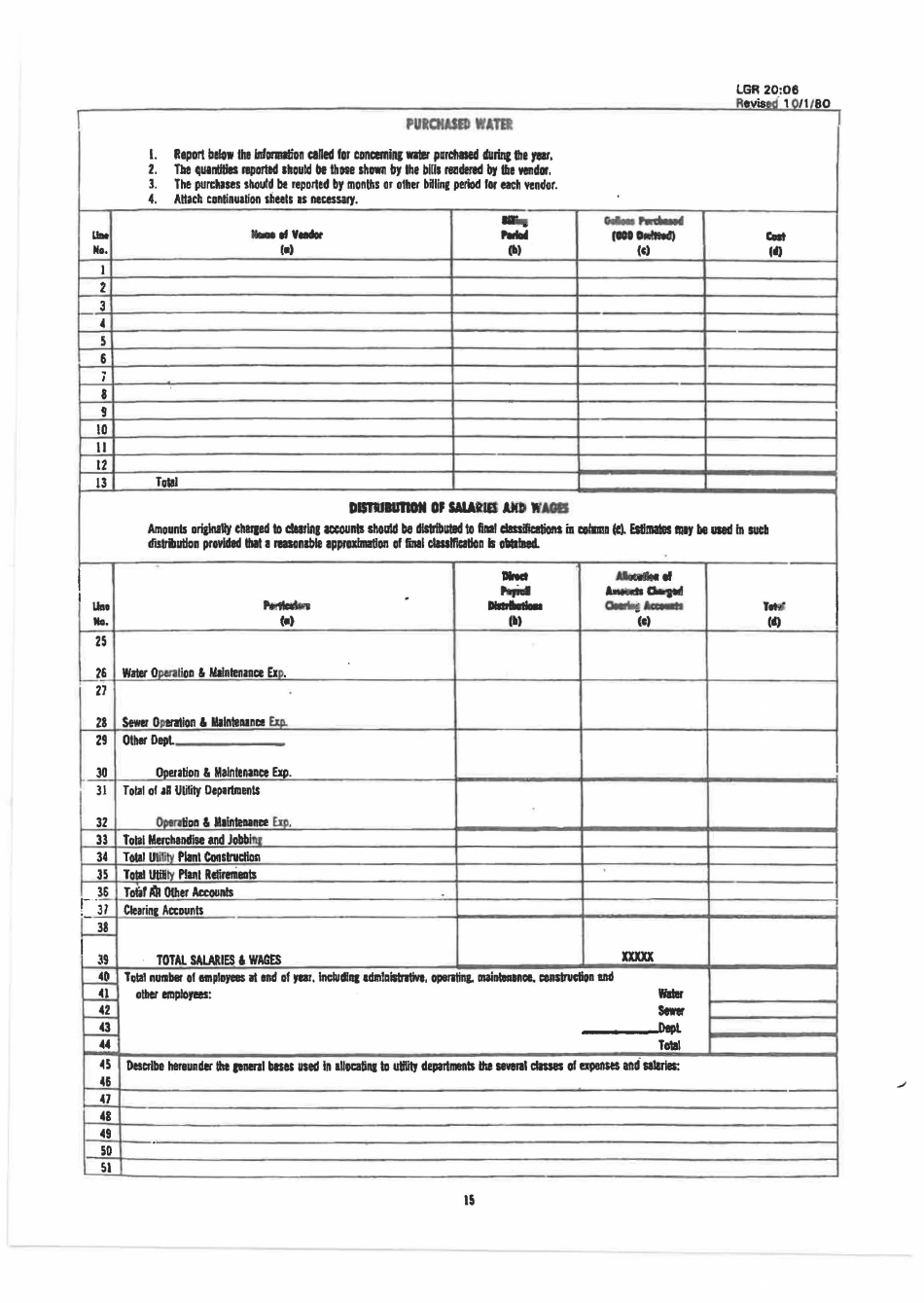 Board of Public Works Annual Report - Water - Small - West Virginia, Page 29
