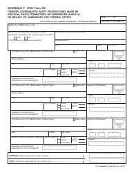 FEC Form 3X Report of Receipts and Disbursements, Page 12