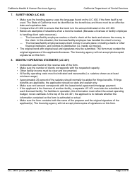 Form LIC281E Application and Supporting Documentation Checklist - Short-Term Residential Therapeutic Program - California, Page 4