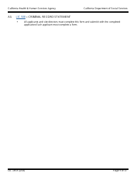 Form LIC281A Application Booklet for Child Care Centers - California, Page 9