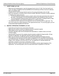 Form LIC281D Application and Supporting Documentation Checklist - Foster Family Agency - California, Page 4