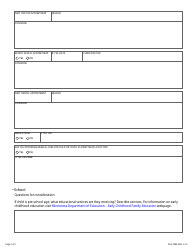 Form DHS-7889-ENG Resource Family and Caseworker Visit Discussion Tool - Minnesota, Page 2