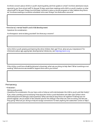 Form DHS-7889-ENG Resource Family and Caseworker Visit Discussion Tool - Minnesota, Page 3