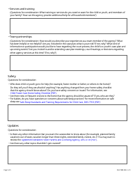 Form DHS-7889-ENG Resource Family and Caseworker Visit Discussion Tool - Minnesota, Page 5