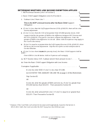 Form UD-8(3) Child Support Worksheet - New York, Page 7