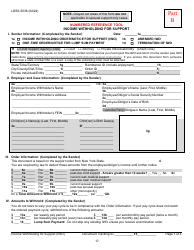 Instructions for Form LDSS-5037, LDSS-5038 Income Withholding for Support - New York, Page 17