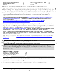 Instructions for Form LDSS-5037, LDSS-5038 Income Withholding for Support - New York, Page 18