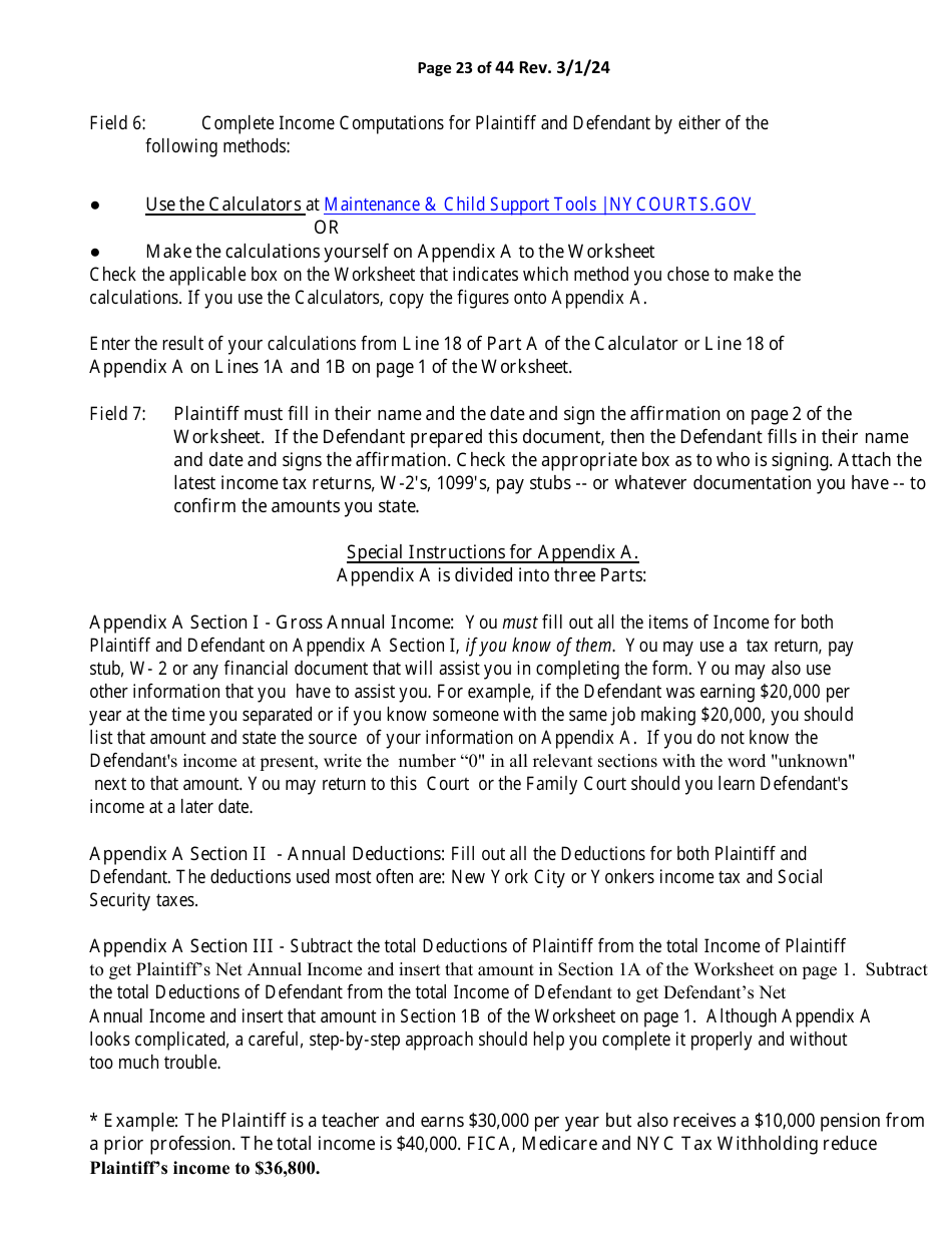 Instructions for Form UD-8(1), UD-8(2), UD-8(3) - New York, Page 2