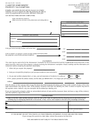 Form BOE-266 Claim for Homeowners&#039; Property Tax Exemption - Ventura County, California (English/Spanish)