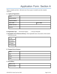 Notice of Funding Opportunity - Child Death Review Funding (Cdr) Application - Nevada, Page 11