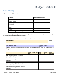 Notice of Funding Opportunity - Child Death Review Funding (Cdr) Application - Nevada, Page 15