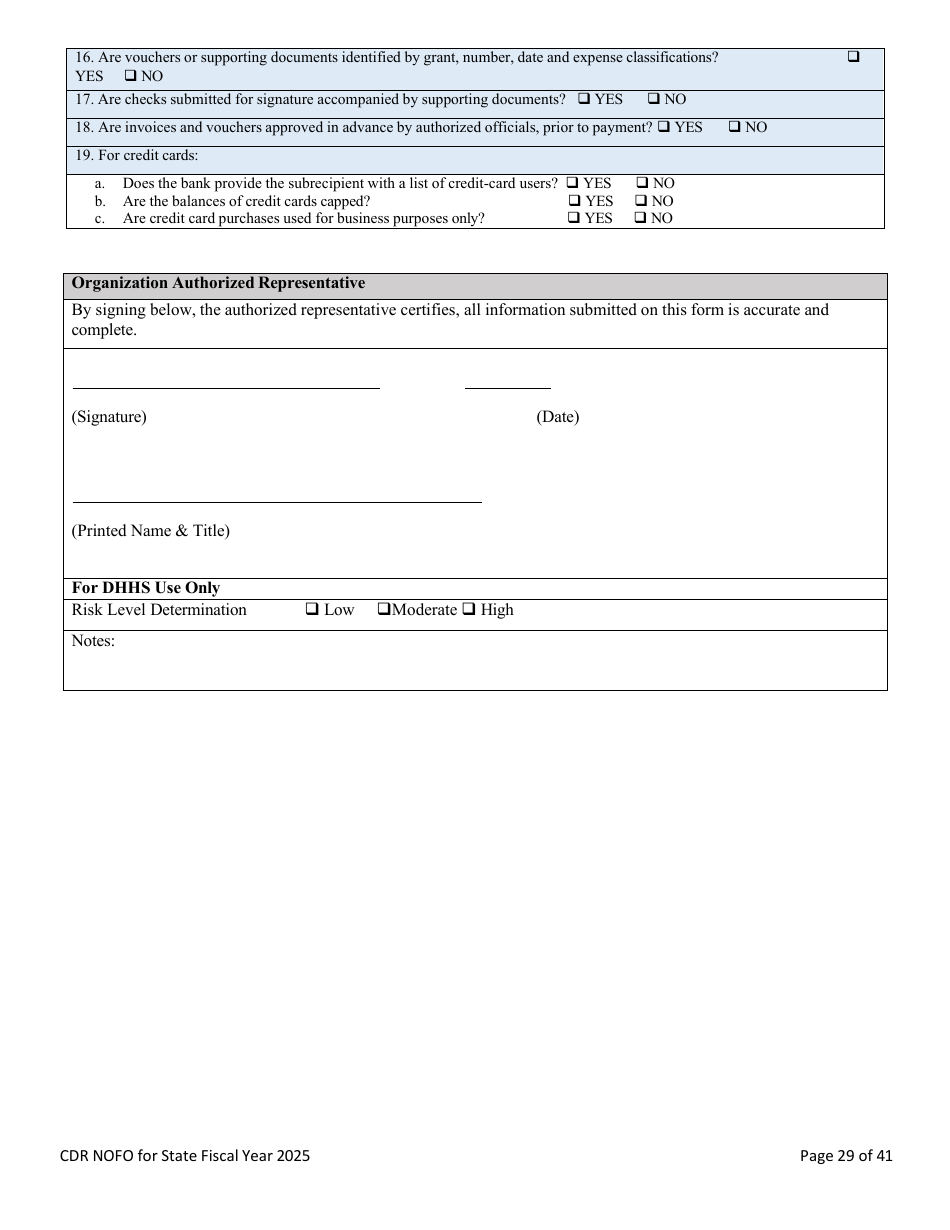 Notice of Funding Opportunity - Child Death Review Funding (Cdr) Application - Nevada, Page 28