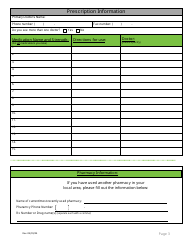 Application for Eligibility - Wyoming Medication Donation Program - Wyoming, Page 4