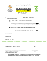 Application for Eligibility - Wyoming Medication Donation Program - Wyoming, Page 7