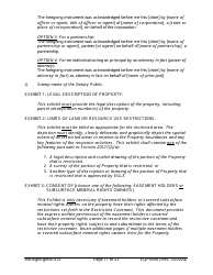 Form EQP4508 Declaration of Restrictive Covenant - Michigan, Page 11