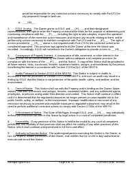 Form EQP3853 Notice of Corrective Action Under Part 213 - Michigan, Page 8