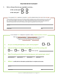 Application for Minnesota Rap Firm or Rap Sole Proprietor Permit - Minnesota, Page 4