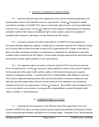 Form EQP4514 Postclosure Agreement - Michigan, Page 20