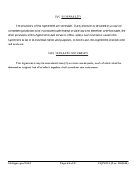 Form EQP4514 Postclosure Agreement - Michigan, Page 24