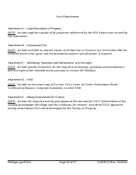 Form EQP4514 Postclosure Agreement - Michigan, Page 26