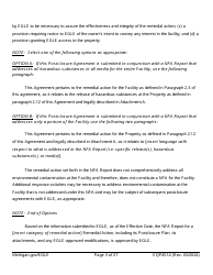 Form EQP4514 Postclosure Agreement - Michigan, Page 3