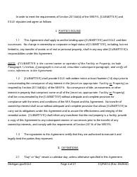 Form EQP4514 Postclosure Agreement - Michigan, Page 4